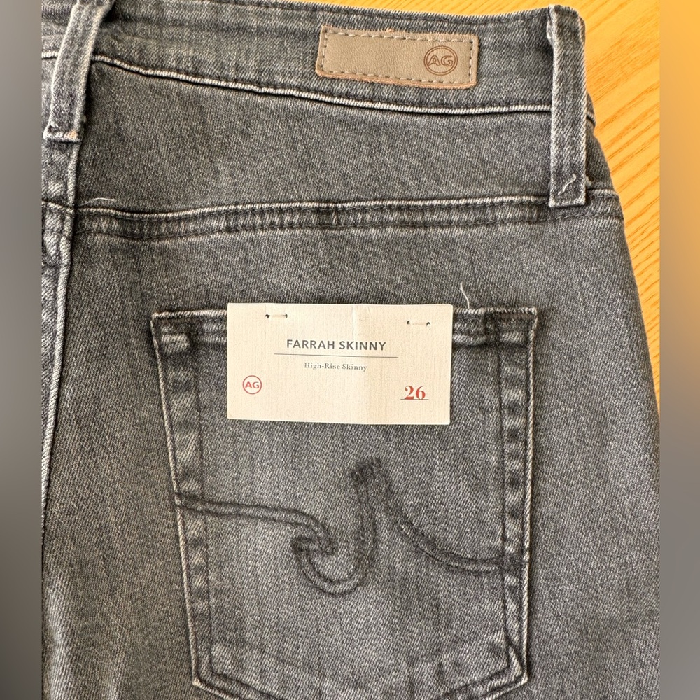 Brand new high rise skinny AG JEANS